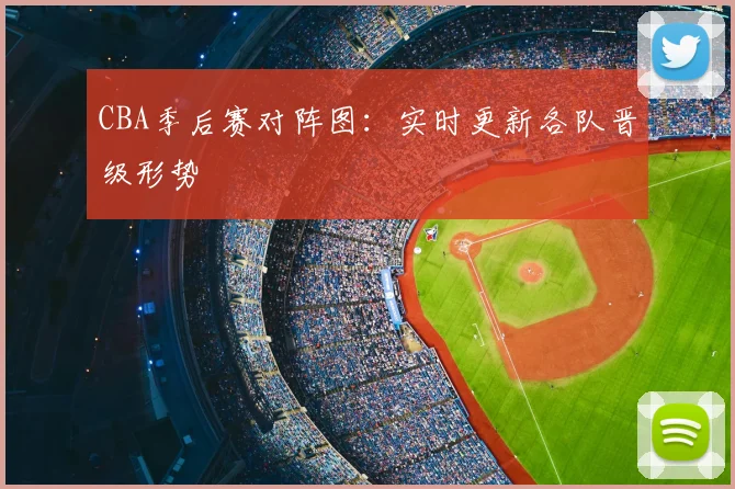 CBA季后赛对阵图:实时更新各队晋级形势